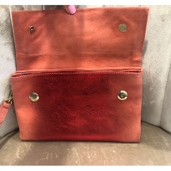 Patrizia Pepe Leather Clutch Bag - Picture 5 of 12